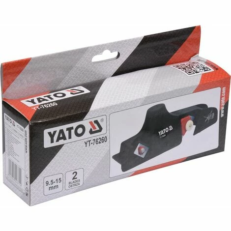 YATO Kantenhobel Trockenbau Gipskartonplatten 2 justierbare Klingen Plattenhobel Blockhobel YATO Kantenhobel Trockenbau Gipskartonplatten 2 Justierbare Klingen Plattenhobel Blockhobel -YATO SHOP 43275576 5