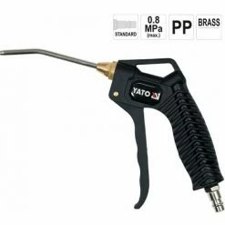 YATO Druckluft Ausblaspistole Druckluftpistole Blaspistole 1/4 Zoll Mit Verlängerung 95 Mm