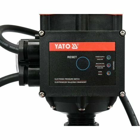 YATO Hauswasserwerk Gartenpumpe mit Druckschalter 600W 3100 L / h Wasserwerk Pumpe Wasserpumpe YATO Hauswasserwerk Gartenpumpe Mit Druckschalter 600W 3100 L / H Wasserwerk Pumpe Wasserpumpe -YATO SHOP 43275733 3