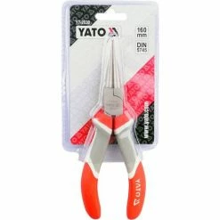 YATO Flachrundzange Spitzzange Spitzrundzange Spitz Rund Zange Länge 160 Mm -YATO SHOP 43275835 4