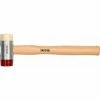 YATO Schonhammer Ausbeulhammer Kunststoffhammer Gummihammer Mit Hickory-Stiel PU & Nylon 28mm -YATO SHOP 43275843 1