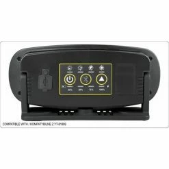 YATO 3in1 LED Baustrahler Campinglampe Akku Arbeitsleuchte 2000lm Tragbar | Bluetooth Lautsprecher Musikbox | Powerbank 4400mAh Ladegerät 3USB Zusatz Akku -YATO SHOP 43275870 5