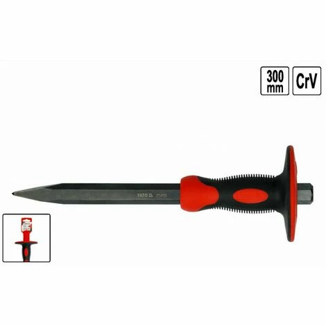 YATO Flachmeißel Handmeißel mit Handschutz 300 mm CrV YATO Flachmeißel Handmeißel Mit Handschutz 300 Mm CrV -YATO SHOP 43275877 2