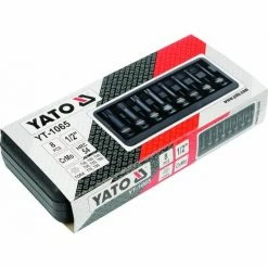 YATO Schlagschrauber Kraftschrauber Einsätze Torx Stecknüsse 1/2" 8 Tlg. 10 YATO Schlagschrauber Kraftschrauber Einsätze Torx Stecknüsse 1/2" 8 Tlg. -YATO SHOP 43275915 4