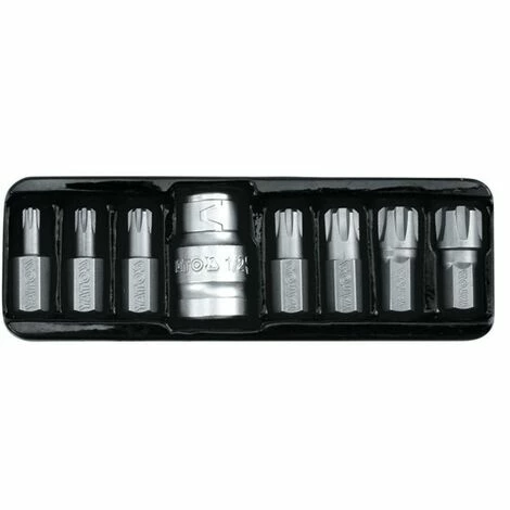 YATO Ribe Einsatz Keilprofil Stecknuss 1/2 Bit Nuss Satz 8 Tlg YATO Ribe Einsatz Keilprofil Stecknuss 1/2 Bit Nuss Satz 8 Tlg -YATO SHOP 43275929 2