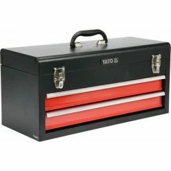 YATO Werkzeugkoffer Werkzeugkiste Werkzeugbox Werkstattkoffer Mit 2 Schubladen -YATO SHOP 43276044 3