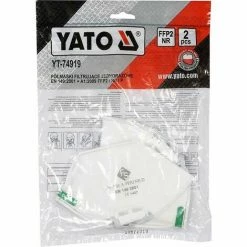 YATO Atemschutzmaske Staubschutzmaske Mundschutz 3-lagig FFP2 CE Zertifiziert Kopfband 2 -YATO SHOP 43276195 2