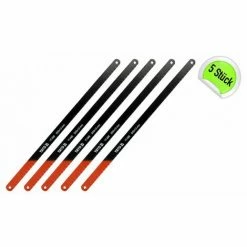 YATO Metallsägeblatt Für Bügelsäge 300 Mm Lang 12 Mm Breit Handsäge Sägebogen 5 Stück