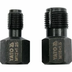 YATO 2-Tlg Satz Gewindeschneider Für Auspuff Lambdasonde Gewinde Reparatursatz -YATO SHOP 43276292 2
