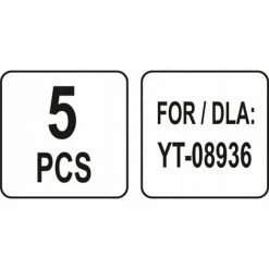 YATO-Haken Für Werkzeugwand - 5 Stück 5 YATO-Haken Für Werkzeugwand - 5 Stück -YATO SHOP 53058039 4