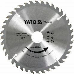YATO Kreissägeblatt - 40T - ø 30mm - Umfang 190mm -YATO SHOP 53058770 2