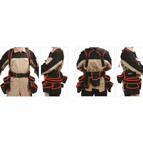 Werkzeuggürtel mit Hosenträger Polyester 128 cm YATO Werkzeuggürtel Mit Hosenträger Polyester 128 Cm YATO -YATO SHOP 57583512 3