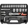 YATO YT SOCKET SET 25 PCS, 1/5,1 CM ALS _ DRIVE SYSTEM (YT-38741)