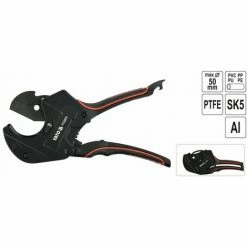 YATO Rohrschneider Rohrschere Kunststoffrohrschneider Schlauch Schneidzange 50 Mm