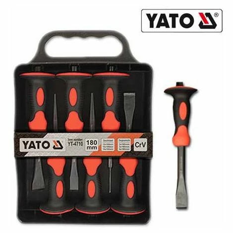 YATO Profi Meissel-und Durchtreiber-Set 6tlg YT-4710 YATO Profi Meissel-und Durchtreiber-Set 6tlg YT-4710 -YATO SHOP 9991850 1