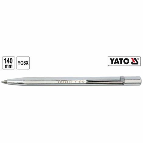 YATO Profi Reißnadel in Stiftform YT-3740 mit HM Spitze 140mm YATO Profi Reißnadel In Stiftform YT-3740 Mit HM Spitze 140mm -YATO SHOP 9991851 3