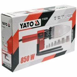 YATO Profi Kunststoff-Muffen-Schweißgerät 850 Watt YT-82250 -YATO SHOP 9992156 4