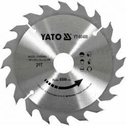 YATO Profi HM Kreissägeblatt Für Bauholz Nagelfest 190x30 20T YT-60488