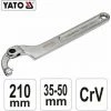 YATO Profi Gelenk Hakenschlüssel Mit Zapfen Für Kreuzlochmuttern YT-01676 35-50mm 2 YATO Profi Gelenk Hakenschlüssel Mit Zapfen Für Kreuzlochmuttern YT-01676 35-50mm -YATO SHOP 9992768 1