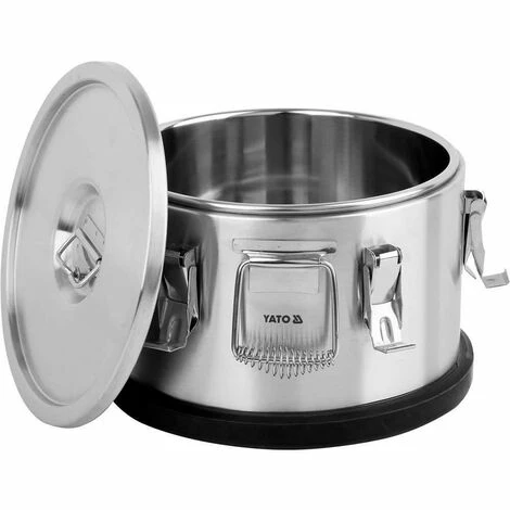 YATO Profi Gastro Thermotransportbehälter Edelstahl rund 10 L YATO Profi Gastro Thermotransportbehälter Edelstahl Rund 10 L -YATO SHOP 9993475 2