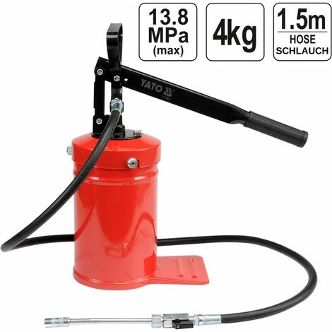 YATO Profi Handhebel-Fettpresse mit Behälter 4 kg YATO Profi Handhebel-Fettpresse Mit Behälter 4 Kg -YATO SHOP 9993814 1