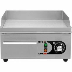 YATO Profi Elektrische Grillplatte 36cm 2KW