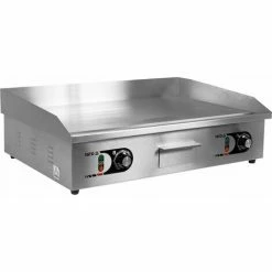 YATO Profi Elektrische Grillplatte 73cm Glatt 2 X 2,2KW YG-04588