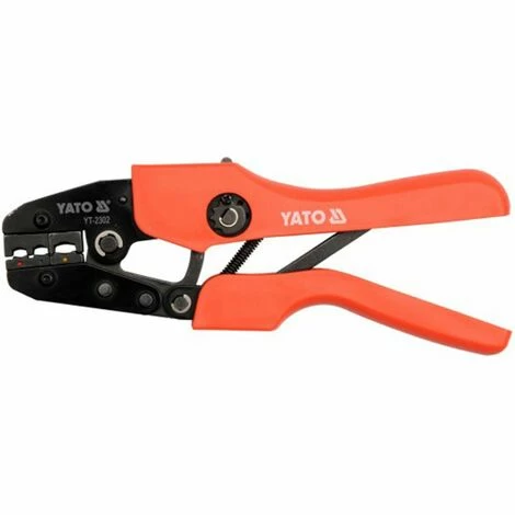 YATO Profi Kabelschuhklemmzange Crimpzange 0,5 - 6,0 mm2 YT-2302 YATO Profi Kabelschuhklemmzange Crimpzange 0,5 - 6,0 Mm2 YT-2302 -YATO SHOP 9995006 1